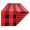 DII® 108" Reversible Gingham & Buffalo Check Table Runner